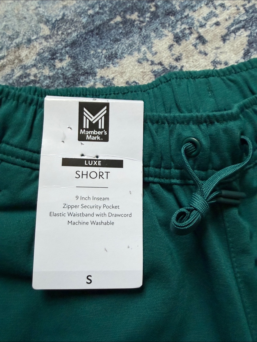 Member's Mark Luxe Shorts in Teal Green